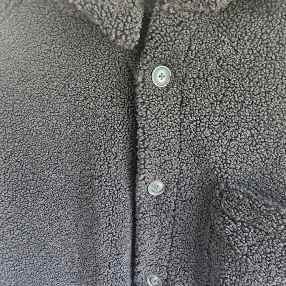 Zara Black Sherpa Shacket Ladies S-M - Picture 5 of 12